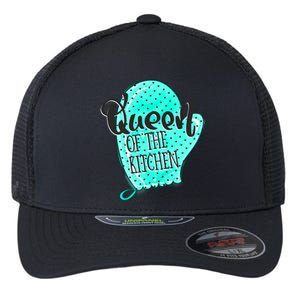 Cute Baking Queen Of The Kitchen Meaningful Gift Flexfit Unipanel Trucker Cap