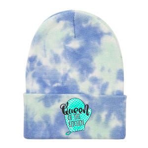 Cute Baking Queen Of The Kitchen Meaningful Gift Tie Dye 12in Knit Beanie