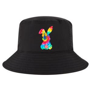 Cute Bunny Rabbit Tie Dye Bow Tie Easter Day Cool Comfort Performance Bucket Hat