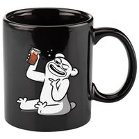 Cotton Bureau Root Bear 11oz C Handle Ceramic Mug