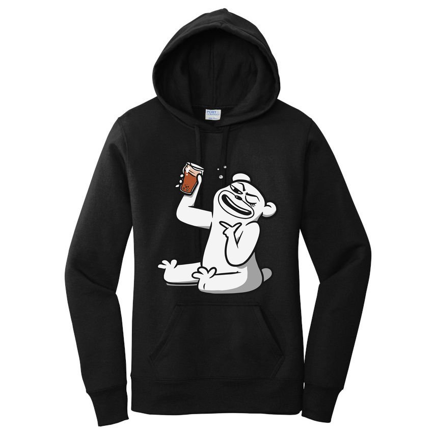 Cotton Bureau Root Bear Women's Pullover Hoodie