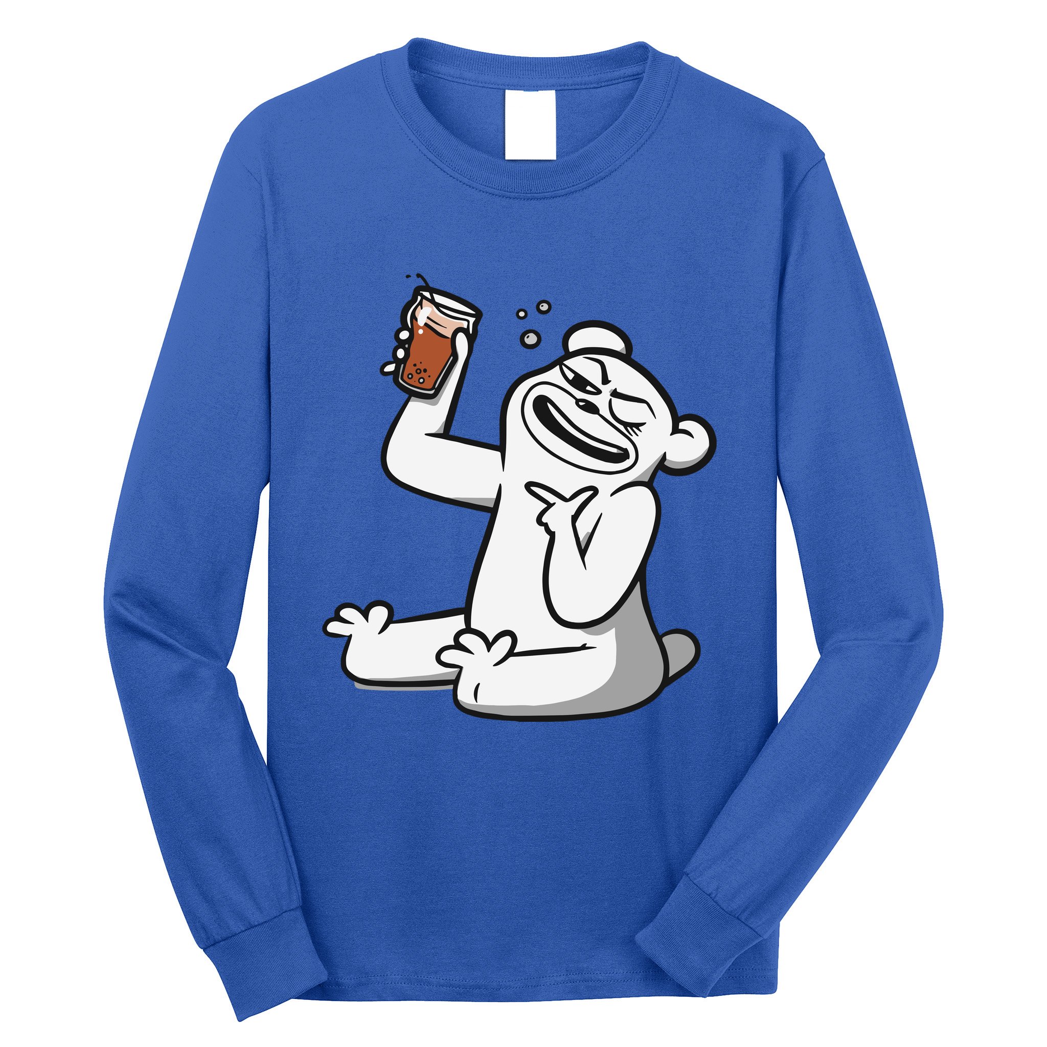 Cotton Bureau Root Bear Long Sleeve Shirt