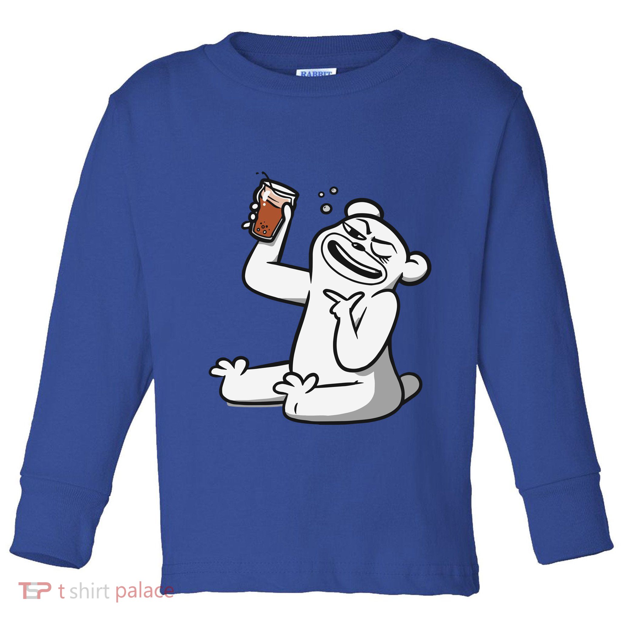 Cotton Bureau Root Bear Toddler Long Sleeve Shirt