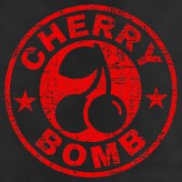 Cherry Bomb Retro Cherries Design Distressed Cool Comfort Performance Bucket Hat