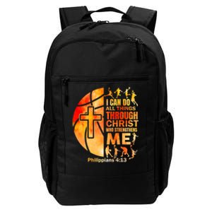 Christian Basketball Religious Bible Verses Daily Commute Backpack