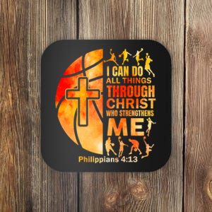 Christian Basketball Religious Bible Verses Coaster