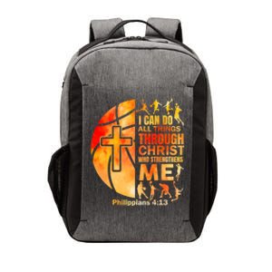 Christian Basketball Religious Bible Verses Vector Backpack