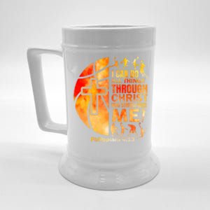 Christian Basketball Religious Bible Verses Beer Stein