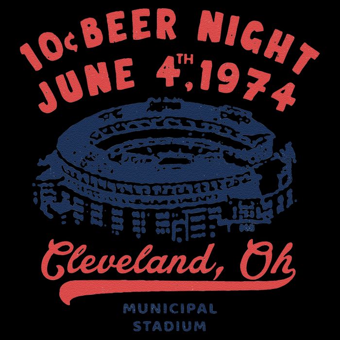 Cleveland Baseball Retro 10 Cent Beer Night 16 in Basic Backpack