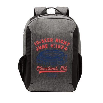 Cleveland Baseball Retro 10 Cent Beer Night Vector Backpack