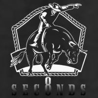 Cowboy Bull Riding Ask Me In Eight Seconds Golf Towel