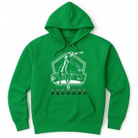 Cowboy Bull Riding Ask Me In Eight Seconds Hoodie