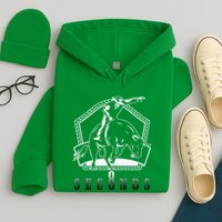 Cowboy Bull Riding Ask Me In Eight Seconds Hoodie