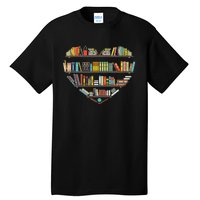 Cool Books Reading Wo Book Lover Literacy Librarian Tall T-Shirt