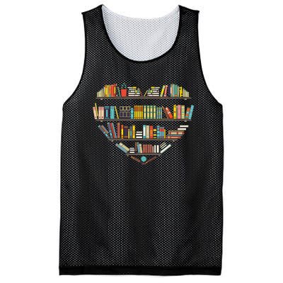 Cool Books Reading Wo Book Lover Literacy Librarian Mesh Reversible Basketball Jersey Tank