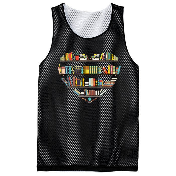 Cool Books Reading Wo Book Lover Literacy Librarian Mesh Reversible Basketball Jersey Tank