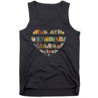 Cool Books Reading Wo Book Lover Literacy Librarian Tank Top