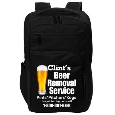 Clints Beer Removal Service Pints Pitchers Kegs Impact Tech Backpack