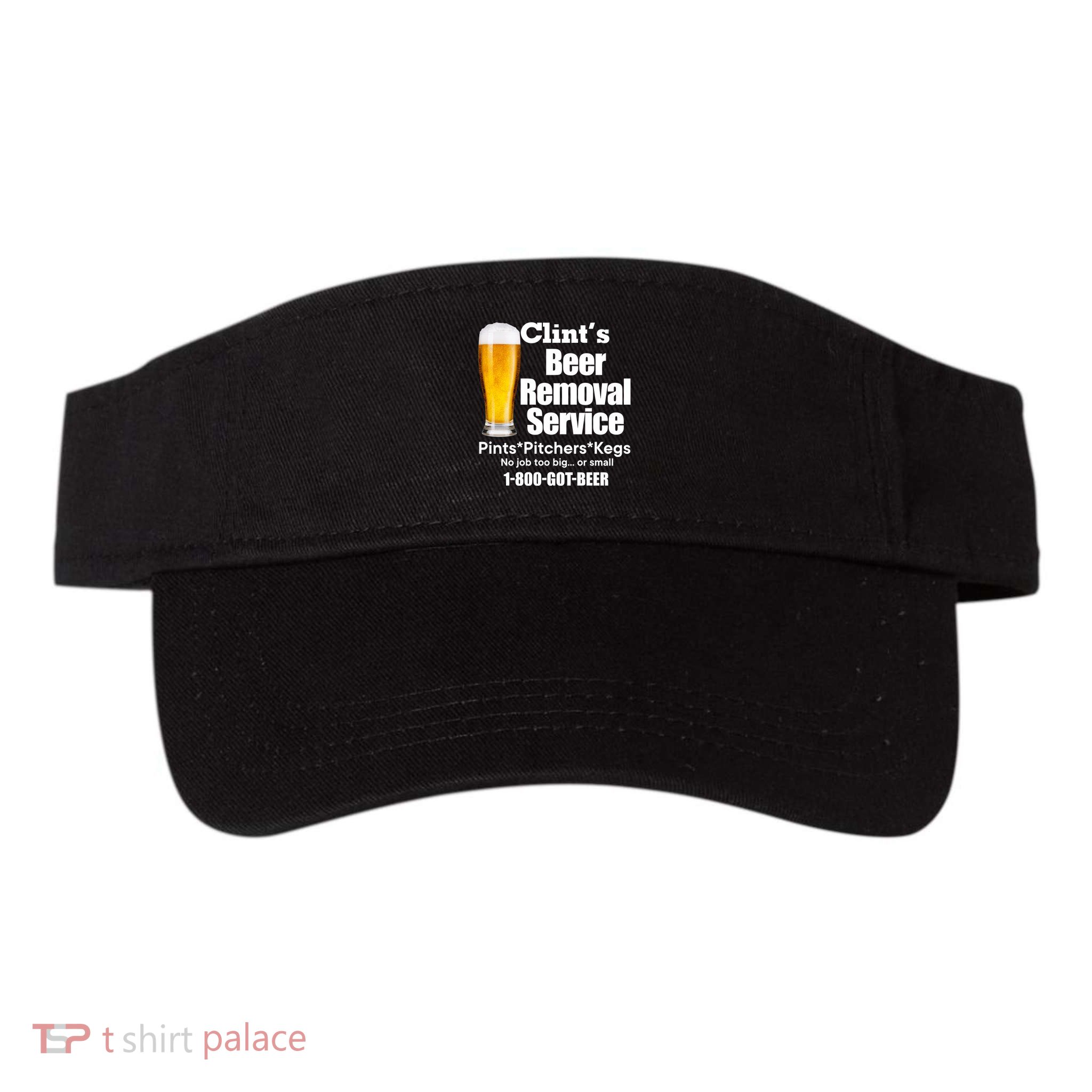 Clints Beer Removal Service Pints Pitchers Kegs Visor
