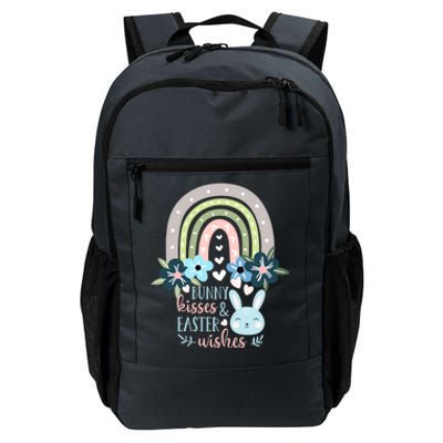 Cute Bunny Rabbit Easter Rainbow Bunny Easter Wishes Gift Daily Commute Backpack