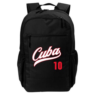 Cuba Baseball Remera Beisbol Cuban Jersey 10 Backpack
