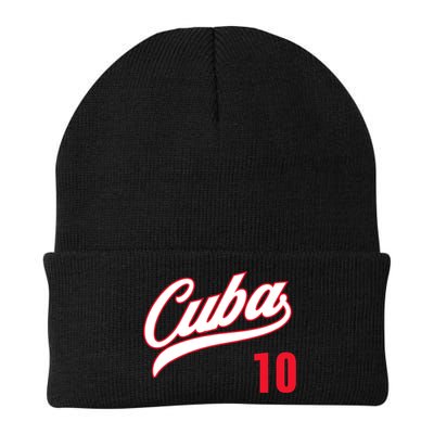 Cuba Baseball Remera Beisbol Cuban Jersey 10 Beanie