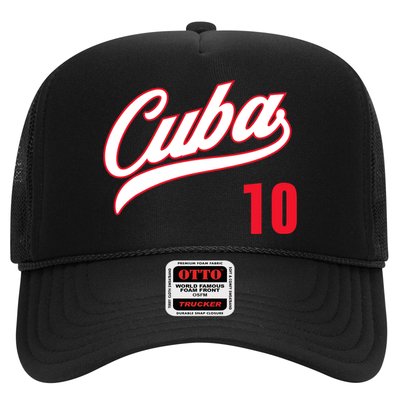 Cuba Baseball Remera Beisbol Cuban Jersey 10 Hat