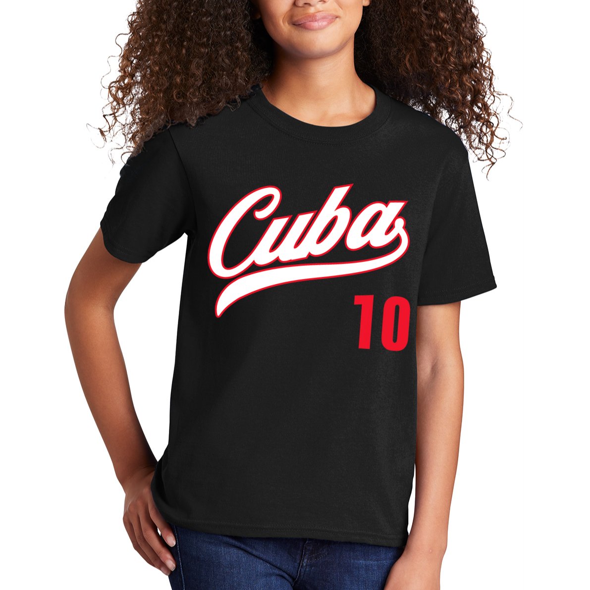 Cuba Baseball Remera Beisbol Cuban Jersey 10 Kids T-Shirt