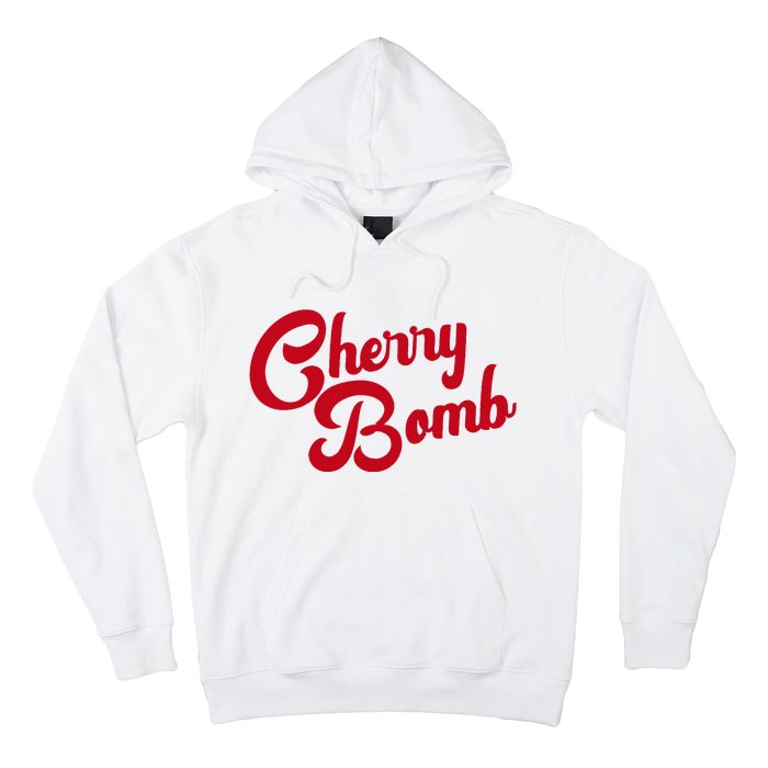 Cherry Bomb Retro Vintage Style Cute Graphic Hoodie