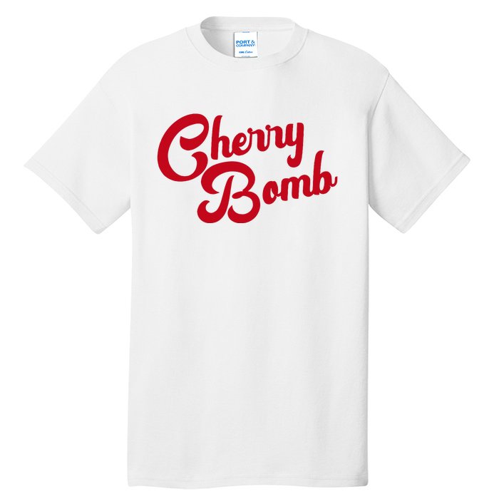 Cherry Bomb Retro Vintage Style Cute Graphic Tall T-Shirt