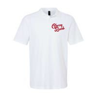 Cherry Bomb Retro Vintage Style Cute Graphic Softstyle Adult Sport Polo