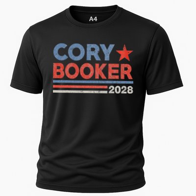 Cory Booker Retro Stripe Cory Booker For President 2028 Performance Shirt