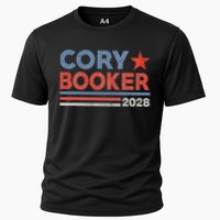 Cory Booker Retro Stripe Cory Booker For President 2028 Performance Shirt