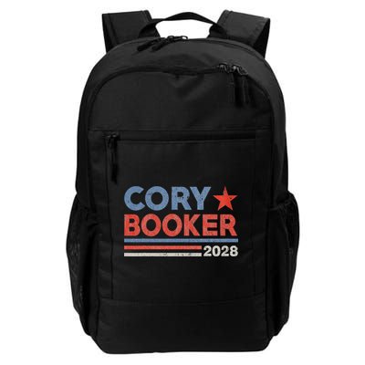 Cory Booker Retro Stripe Cory Booker For President 2028 Backpack