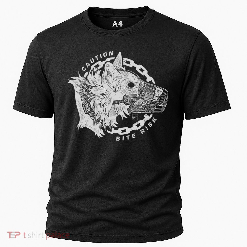 Caution Bite Risk Cooling Performance Crew T-Shirt