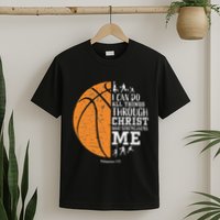 Christian Basketball Religious Gifts T-Shirt