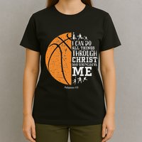 Christian Basketball Religious Gifts T-Shirt