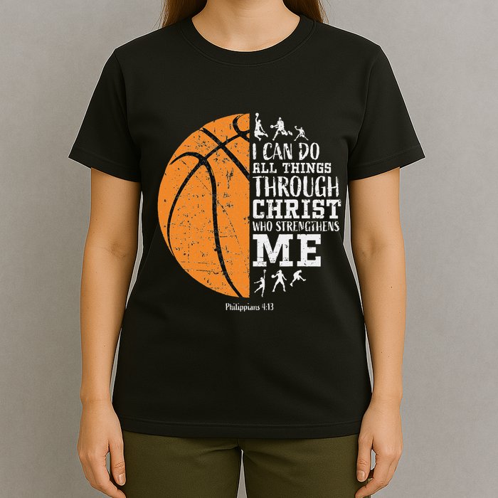 Christian Basketball Religious Gifts T-Shirt