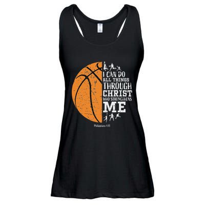 Christian Basketball Religious Gifts Ladies Essential Flowy Tank