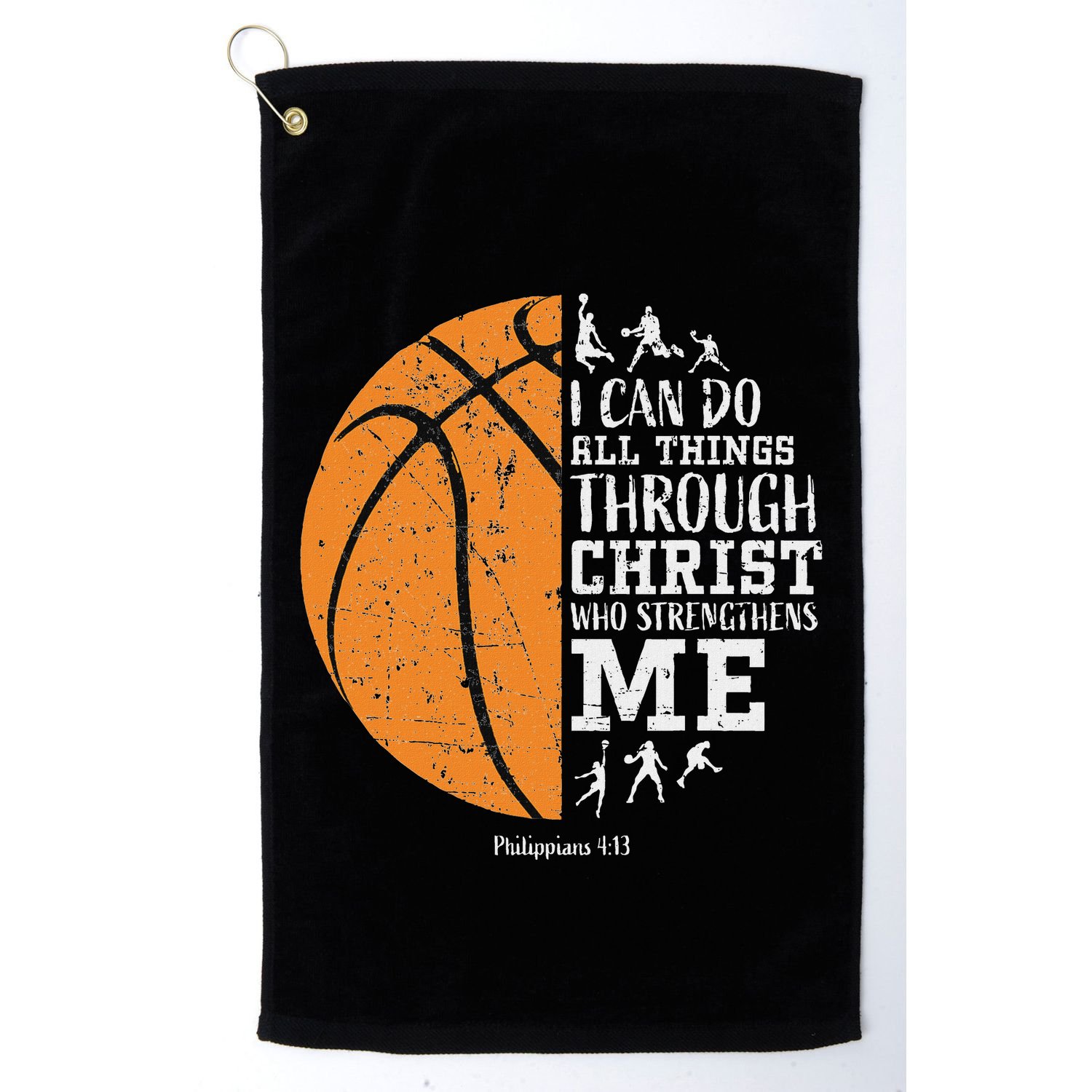 Christian Basketball Religious Gifts Golf Towel