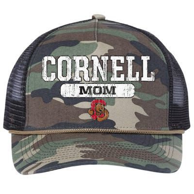 Cornell Big Red Mom Block Pill Icon Retro Rope Trucker Hat Cap