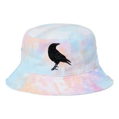 Crow Blackbird Raven Silhouette Bird Tie Dye Newport Bucket Hat