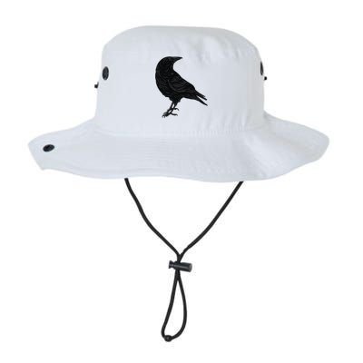 Crow Blackbird Raven Silhouette Bird Legacy Cool Fit Booney Bucket Hat