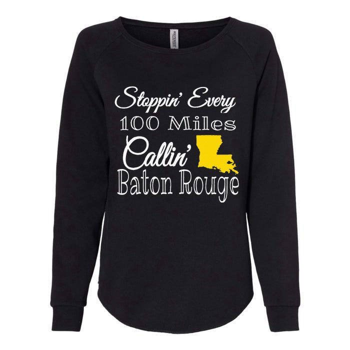 Callin Baton Rouge Music Concert Womens California Wash Sweatshirt