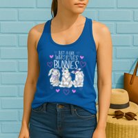 Cool Bunny Rabbit Gift Just A Girl Who Loves Bunnies Gift Womens Tank Top