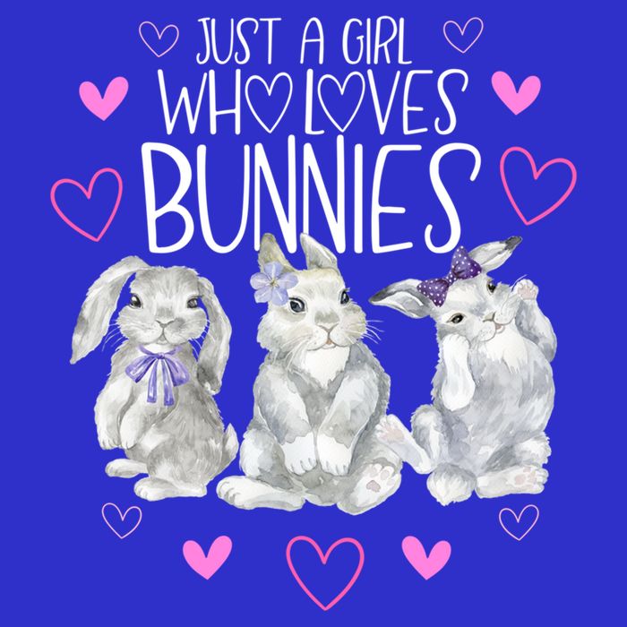 Cool Bunny Rabbit Gift Just A Girl Who Loves Bunnies Gift Womens Tank Top
