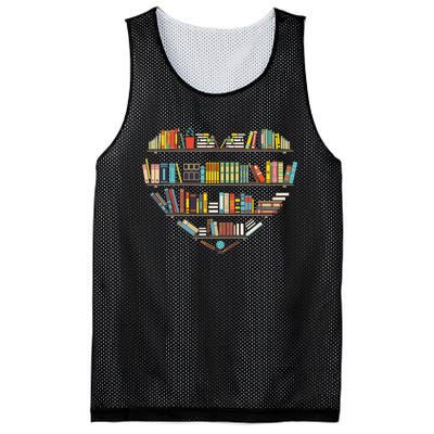 Cool Books Reading Men Women Book Lover Literacy Librarian Mesh Reversible Basketball Jersey Tank