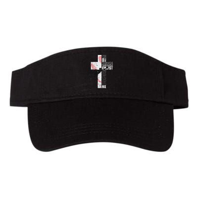 Christian Baseball Religious Cross Graphic Visor