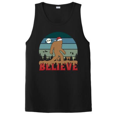 Christmas Bigfoot Retro PosiCharge Competitor Tank