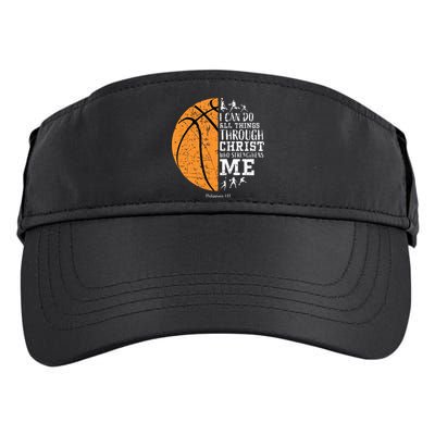 Christian Basketball Religious Gifts Adult Drive Performance Visor